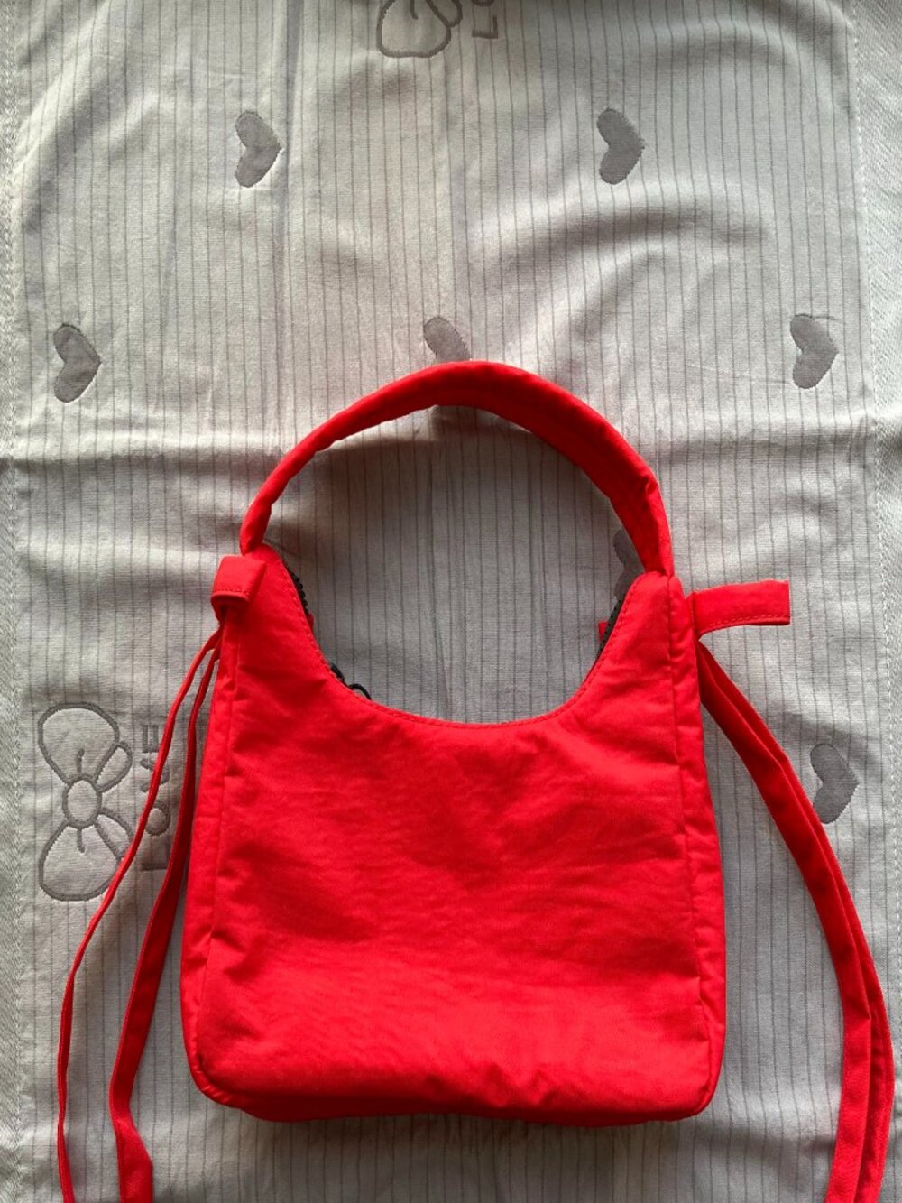 Baggu x Sandy Liang Red Mini Shoulder Bag